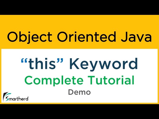 Java THIS keyword example. Object Oriented Java Tutorial #14.1