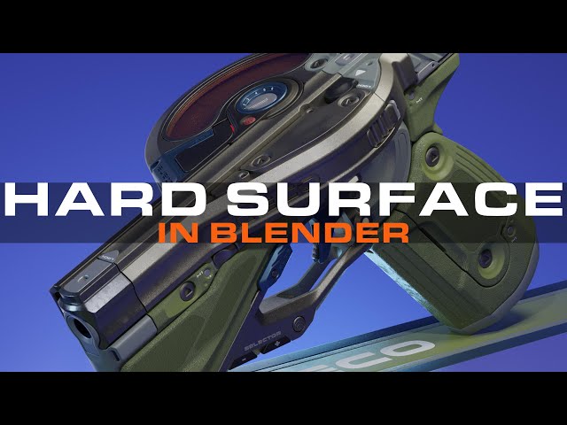 Hard Surface In Blender [Trailer]