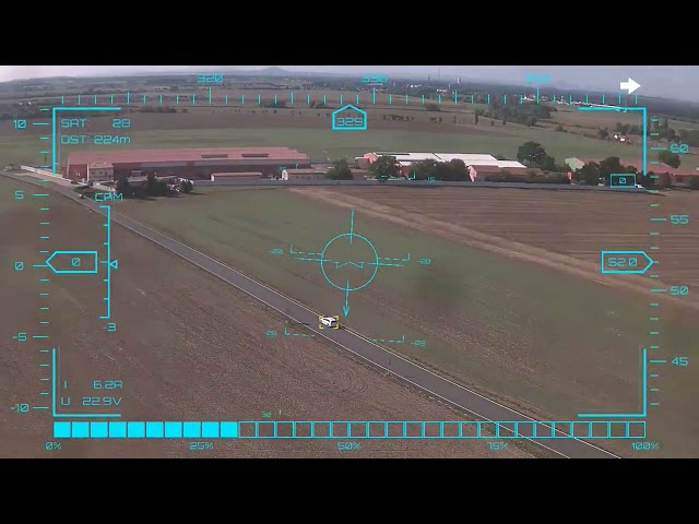 Traffic past the depot — UAV onboard AI, real-time vehicle tracking