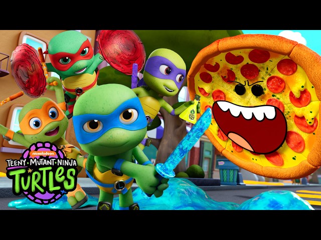 TEENY MUTANT NINJA TURTLES | Episode 1: Pizza Monster 🍕 | Full Episode