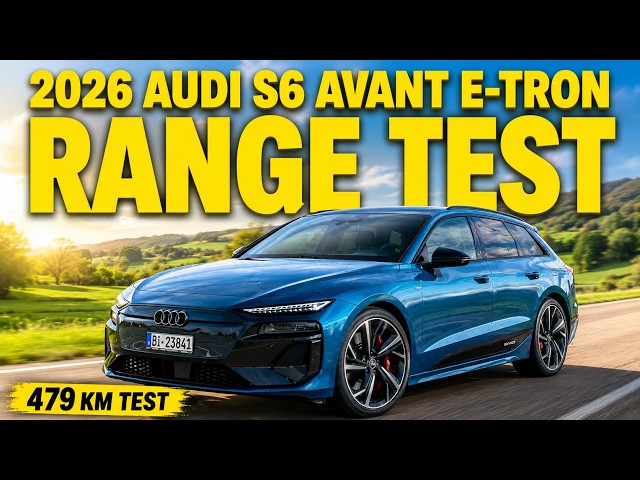 Audi S6 e-tron Avant | 500 KM Real-World Range Test