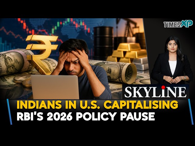Indians In U.S. Can Capitalize on Rupee Slide & RBI’s 2026 Policy Pause| Skyline With Driti Atri
