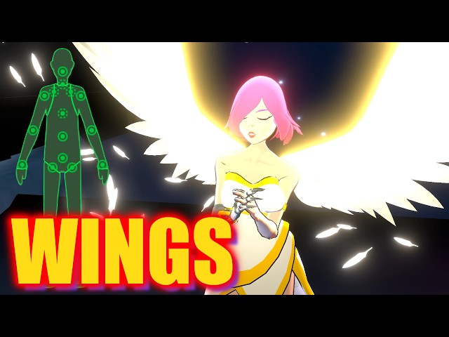 How To Add Wings To A Humanoid Rig In Unity