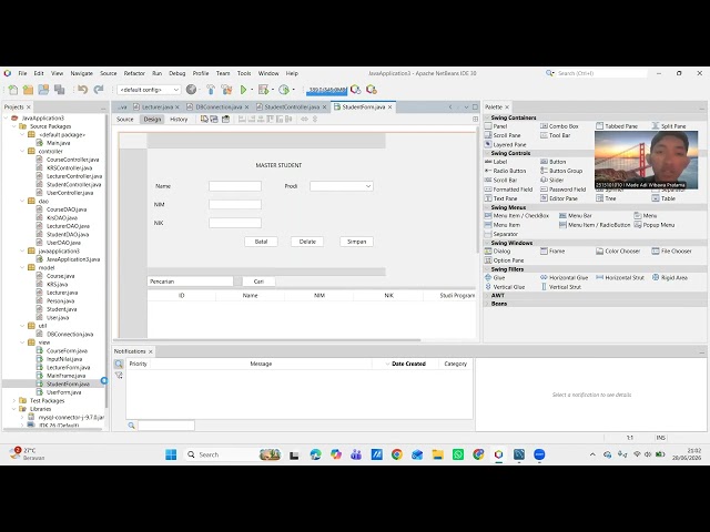 Project Java Netbeans dan MYSQL
