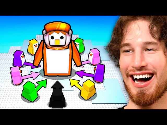 9 IDIOTS vs My Secret OP Item in Roblox Knockout!