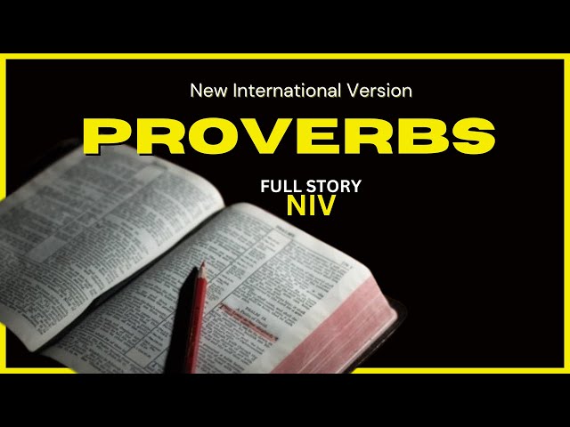 [Wisdom for Life] | Audio Bible with Text (NIV Proverbs)