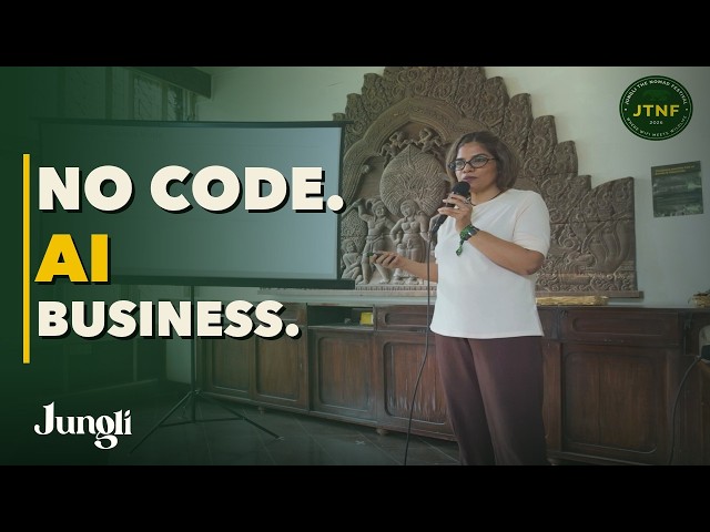The Proof That You Don't Need to Code to Profit From AI | Kalyani at Jungli the Nomad