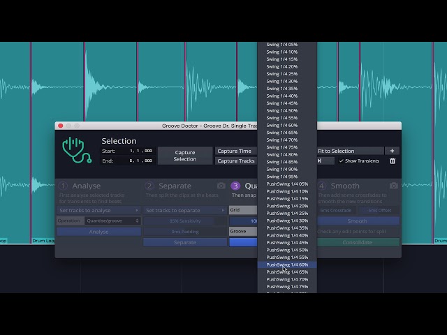 Tracktion Waveform 10 Groove Doctor Tutorial Part1