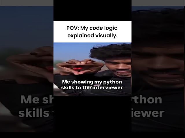 My Python Skills are... Complicated 🐍💀 #Shorts