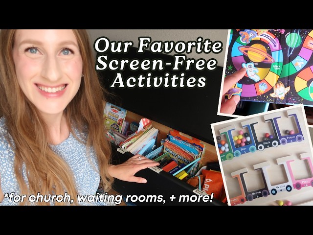 Our Favorite Screen Free Activities For Kids