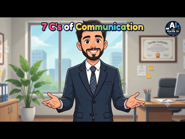 7 C's of Communication Explained | Class 10 IT (402) | AI with Kartik Sir