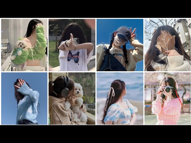 💜 Korean girl hidden face dp image's🎀 for WhatsApp Instagram FB 😍|| Cute Korean girl pictures 💟 ||
