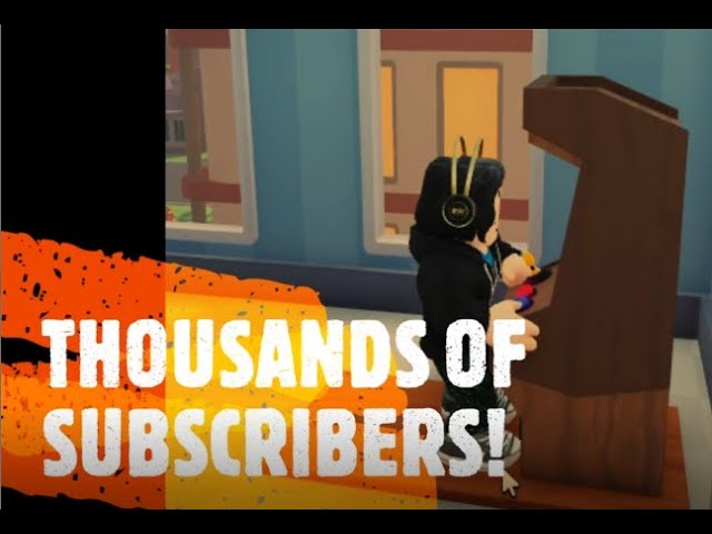 THOUSANDS OF SUBSCRIBERS!!! Roblox Youtuber Life