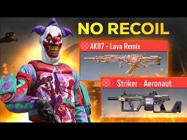*TOXIC COMBO AK117 LAVA REMIX AND STRIKER FULL AUTO SHOTGUN IN SOLO VS SQUADS CODM BATTLE ROYALE
