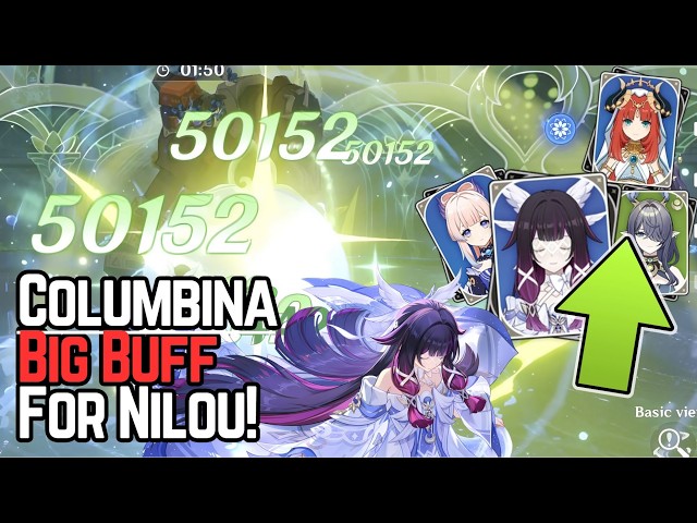 How Columbina BUFFED Nilou! Guide to New Strongest Team