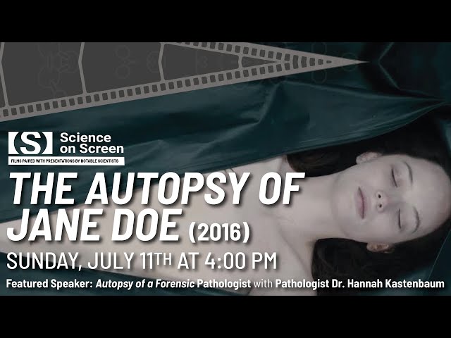 Science on Screen: Autopsy of a Forensic Pathologist