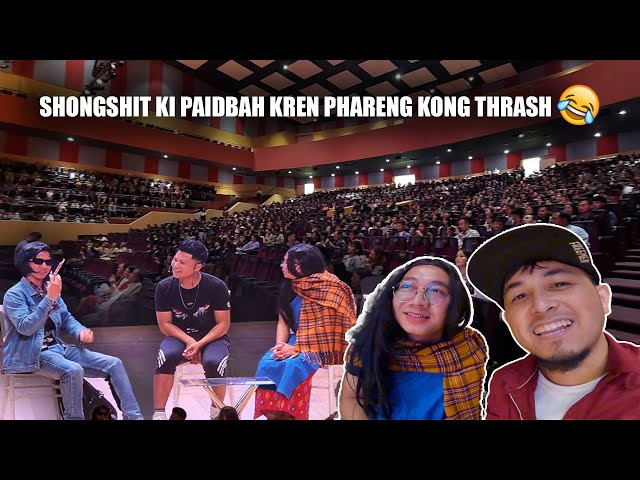 Leit perform bad Kong Thrash sha kane ka jaka ha ka sien ba nyngkong 😂