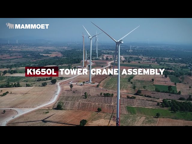 How to build an onshore wind crane