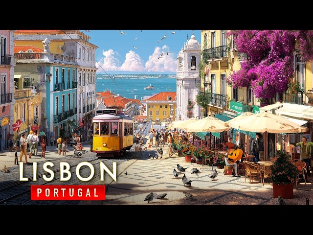Is This Europe's Sunniest Capital? 🌞 Discovering Lisbon's Magic 4K
