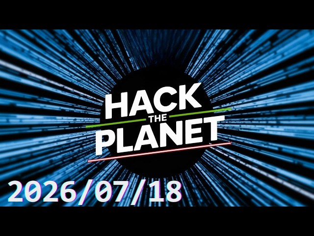 Hack the planet! Everything is broken, we'll try and fix it + Q&A
