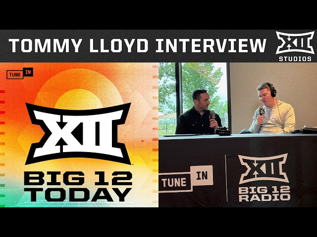 Arizona's Tommy Lloyd Interview at Big 12 Spring Meetings | Big 12 Today