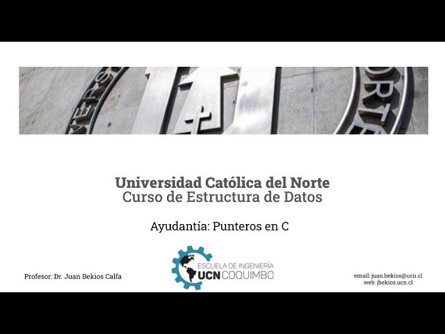 Ejercicios de punteros en C