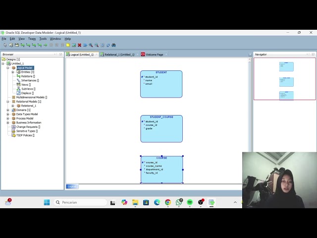 Tugas Instalasi Oracle SQL Developer Data Modeler dan Membuat ERD 