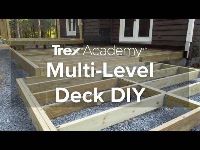 How to Build and Frame a Multi-Level Deck | Trex Academy