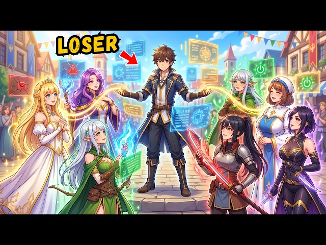 My Status Was an Error, but I Fixed Cursed Girls and Built a Heroine Harem
