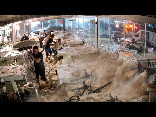 Incredible Moments Caught On Camera! Moments Filmed With CCTV Camera Second Before Disaster