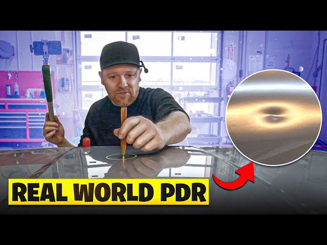 He Fixed This Deep Dent in 20 Minutes and Taught Me Everything (PDR Masterclass)