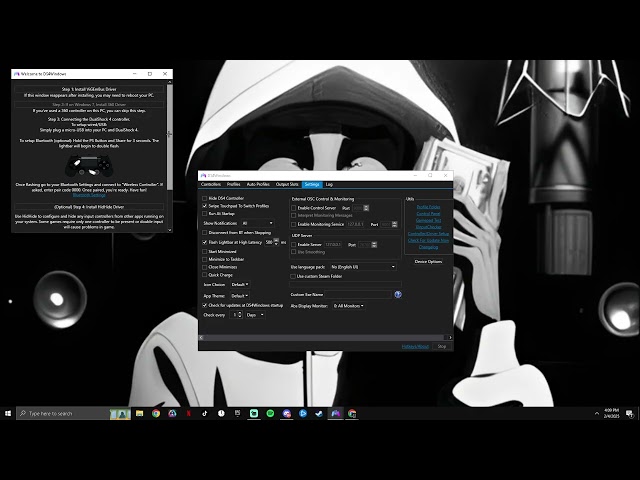 DS4 WINDOWS YY SETUP TUTORIAL/SETTINGS🎮