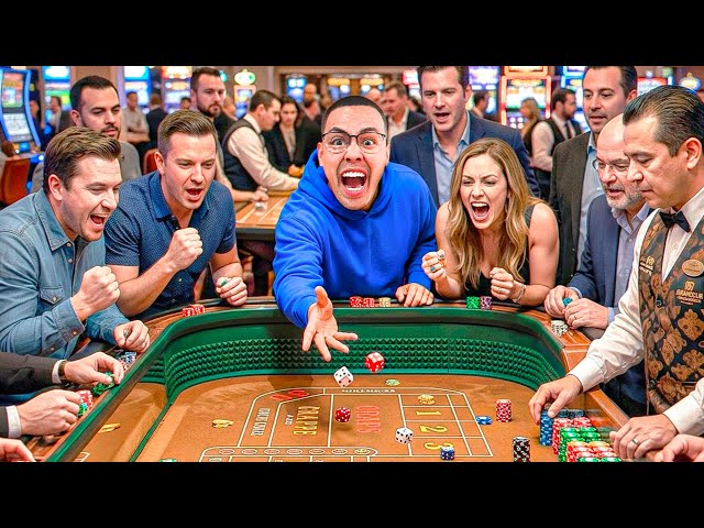 I Bet Against EVERYONE at the Craps Table and Made Over $10,000