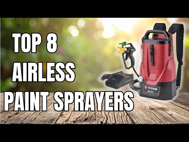 Best Airless Paint Sprayers 2026 – Top 8 Tested & Ranked for Every Project