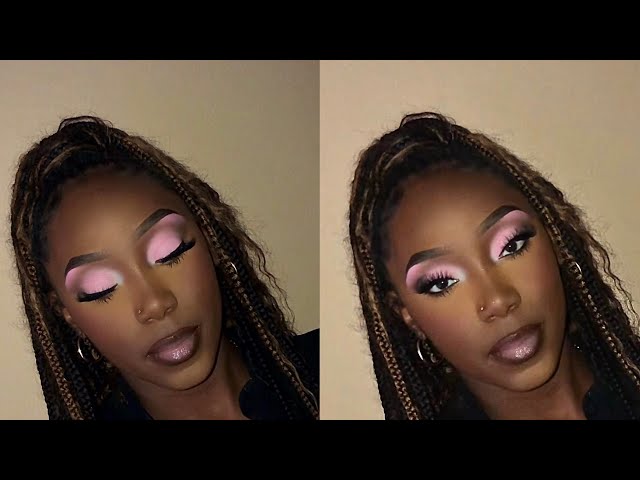 Pink Full Glam | Makeup Tutorial | #makeup #makeuptutorial #makeupforblackwomen #makeupforbeginners 