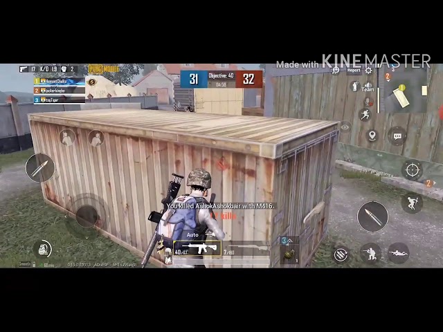 PUBG Mobile gameplay video| 24 kills TDM