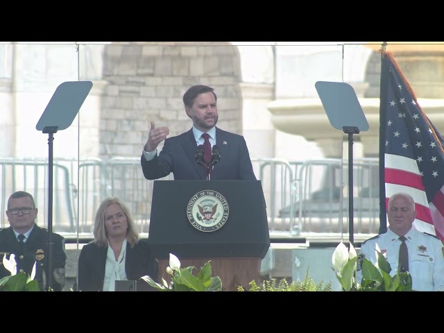 Vice President JD Vance Delivers Remarks at the National Peace Officer’s Memorial Service