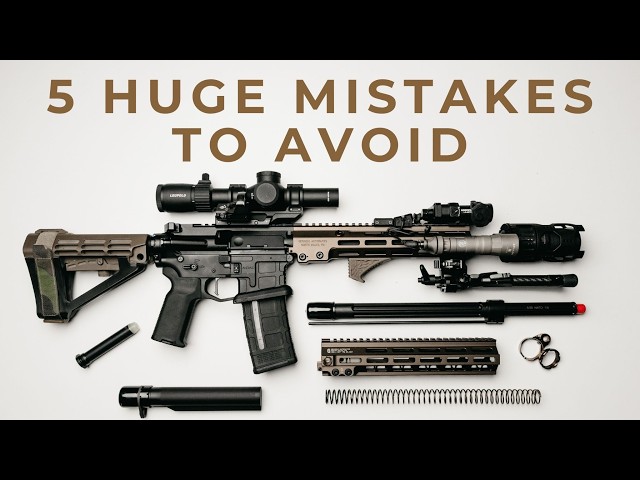 First AR 15? Don't Make These 5 Mistakes