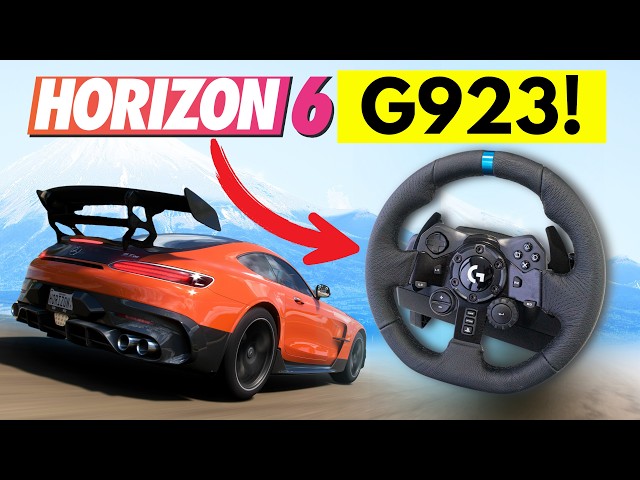 Make Your G923 Wheel FUN in Forza Horizon 6! (Special Settings!)