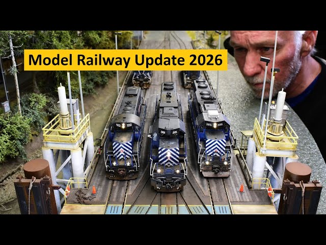 New 2026 Model Railroad Layout Tour & Content Overview # 365 | HO Scale Trains | Boomer Diorama