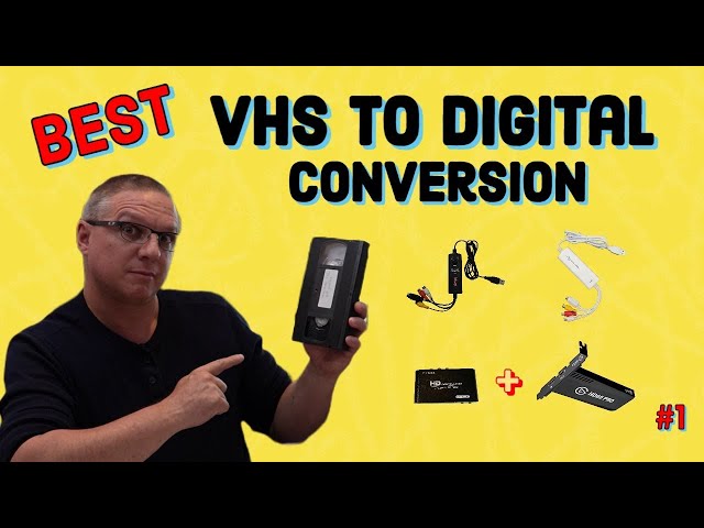 Convert VHS to Digital - How To Convert Your VHS Tapes #middlesiggy