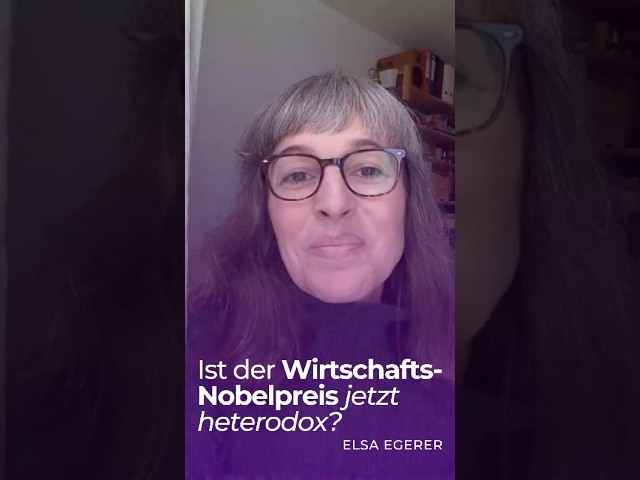 Ist der Wirtschaft-Nobelpreis jetzt heterodox? Elsa Egerer über Joel Mokyr