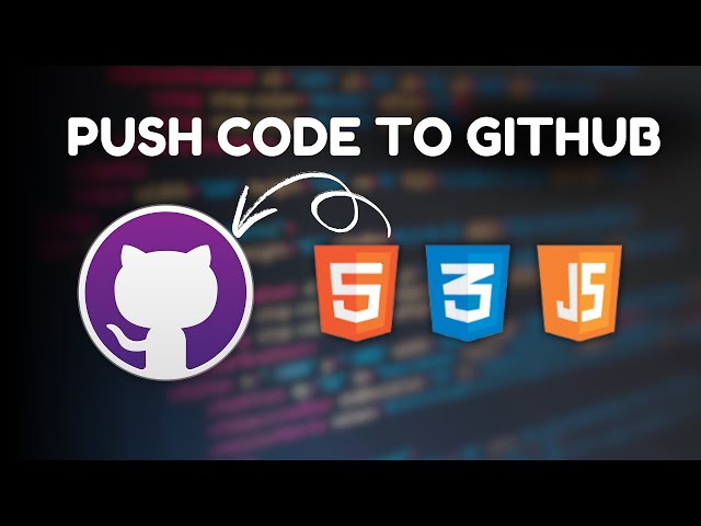 How to Push Code to GitHub | Step-by-Step Guide