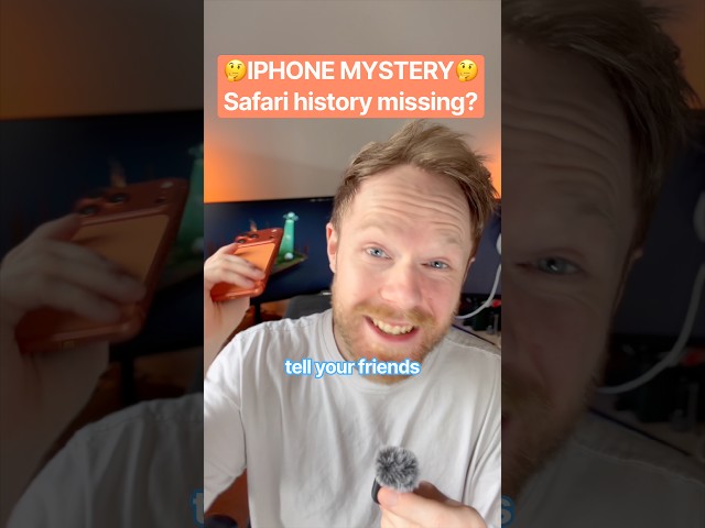 Lost something in iOS 27? 🤔 Here’s where to find iPhone’s Safari browsing history & bookmarks 📲✅