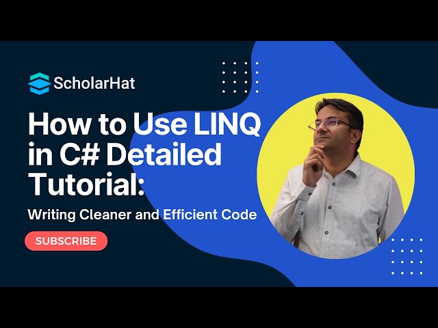 LINQ in C# | LINQ Tutorial for Beginners | Learn LINQ in C# Step-by-Step