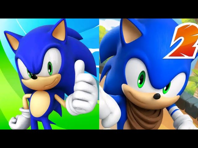 Sonic Dash VS Sonic Boom Gameplay IOS Android