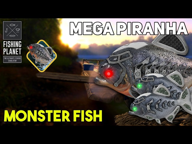 MONSTER FISH MEGA PIRANHA SOUTH AMERICA - FISHING PLANET