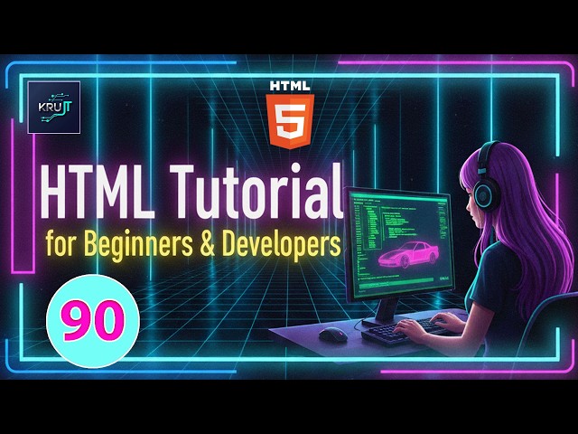 All Form Elements in HTML5 | រៀនបង្កើតគេហទំព័រ HTML (V90)