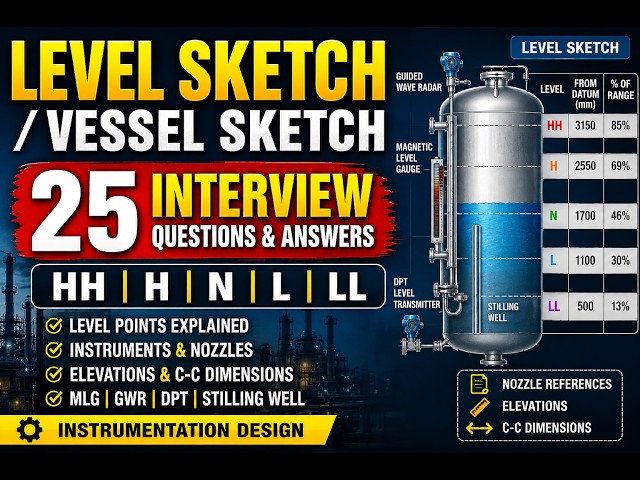 Level Sketch Explained – 25 Instrumentation Interview Questions & Answers