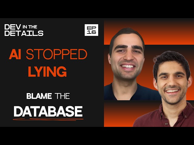 Why AI Stopped Lying — TurboPuffer CTO Nikhil Benesch Explains l Dev in the Details